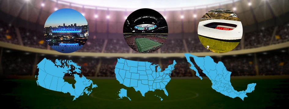 Descubra todos os estádios da Copa do Mundo 2026