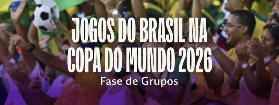 Tudo sobre os jogos da Seleção Brasileira na Copa do Mundo!