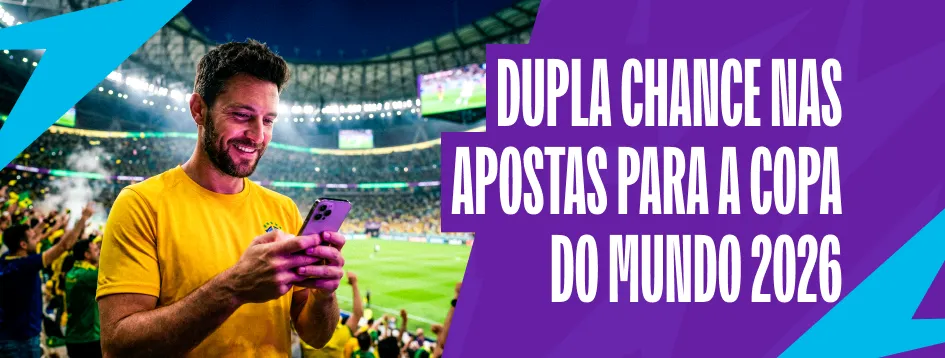Veja como usar dupla chance na Copa de 2026