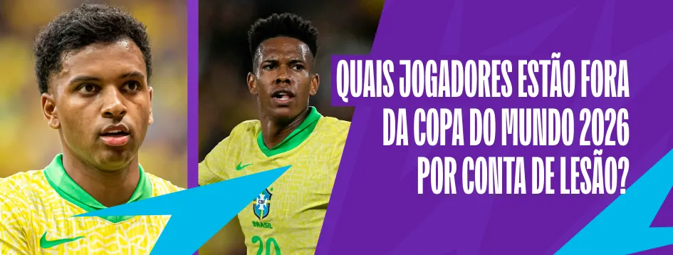 Veja os jogadores que ficaram de fora da Copa do Mundo!