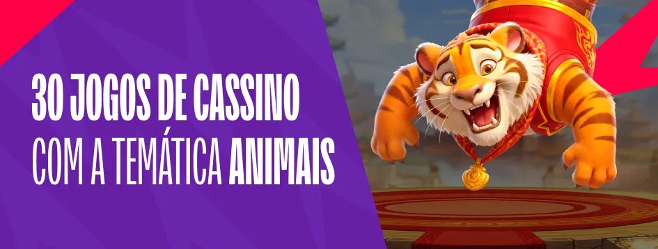 30 jogos de cassino com temática de animais 
