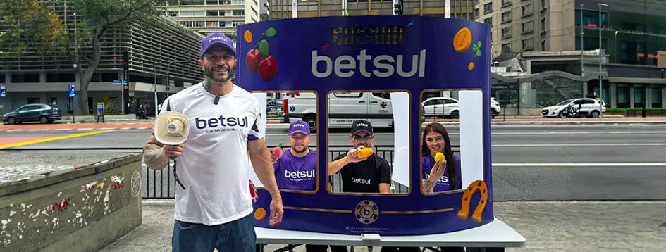 Veja a ação promovida pela Betsul com Kleber Bambam.