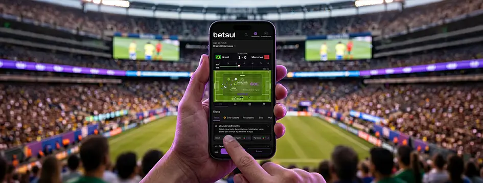 Apostas ao vivo na Betsul!
