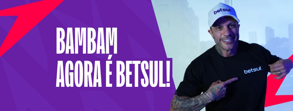 Bambam no FMS 8: aposte no embaixador no App Betsul