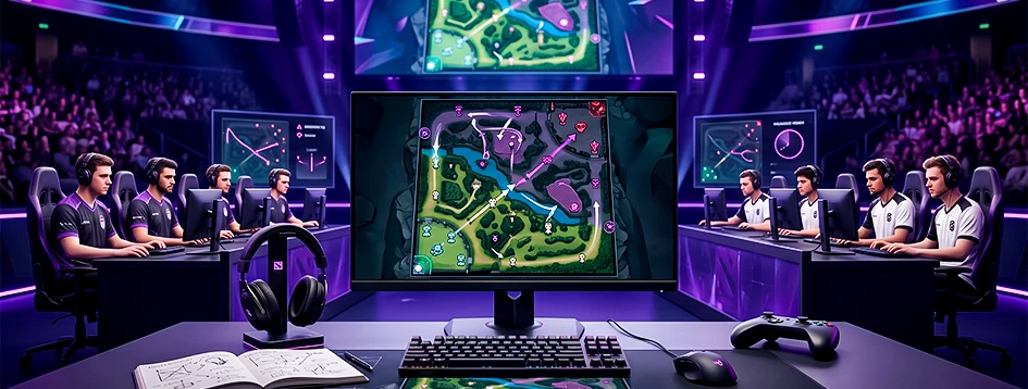 Análise tática em e-sports: disputas por mapas em CS2