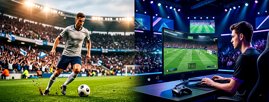 Futebol tradicional versus e-soccer: as diferenças