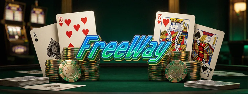 Poker freeway renova formato clássico das cartas