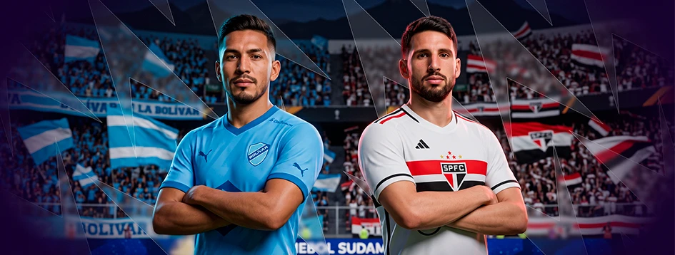 Bolívar x São Paula pela oitavas de final da Copa Sul-Americana.