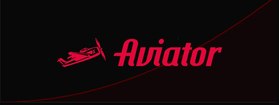 Logo oficial do jogo aviator