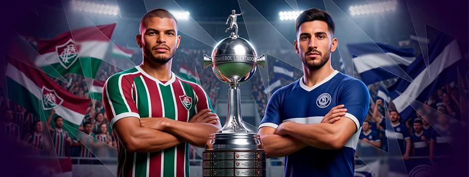 Fluminense x Ind. Rivadavia pela Libertadores 2026. 