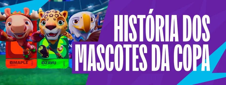 Veja todos os mascotes da história da Copa do Mundo