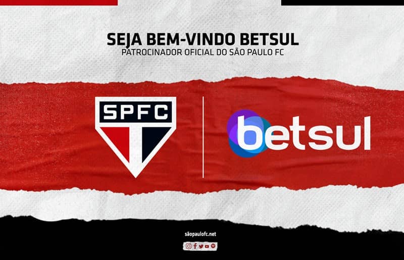 Betsul é o novo patrocinador do São Paulo