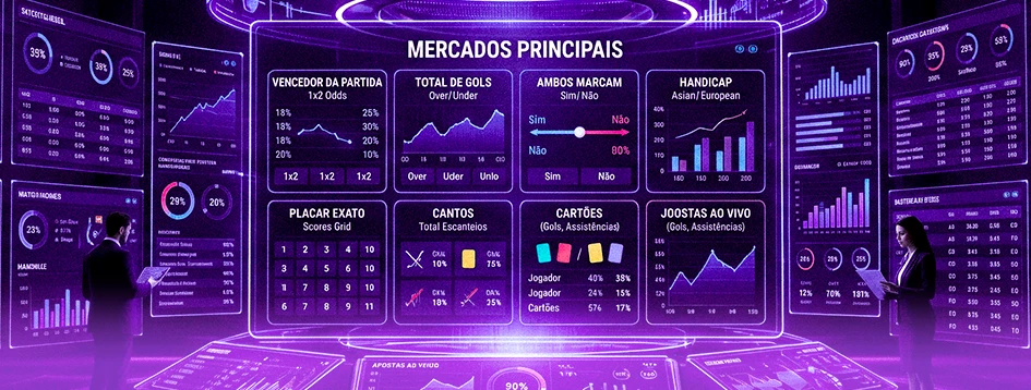 Mercado de apostas: conheça os principais