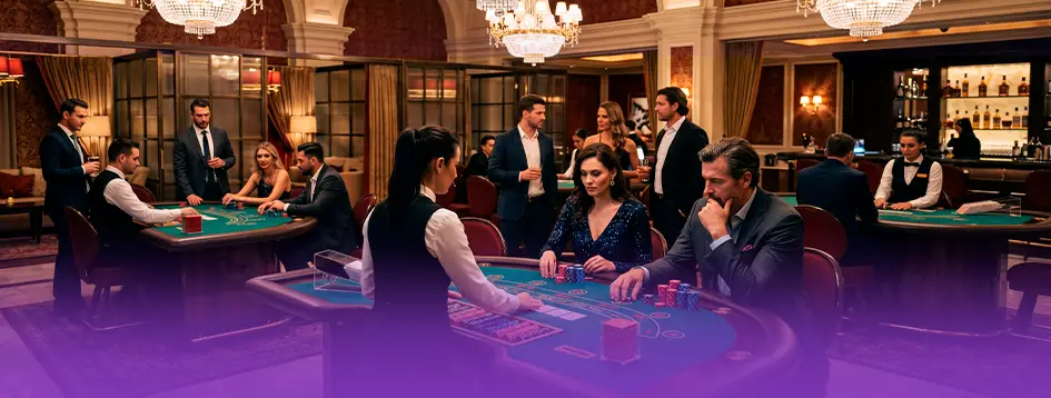 Mesas VIP´s de Baccarat