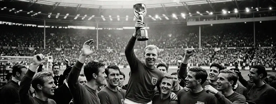 Campeões da Inglaterra em 1966!