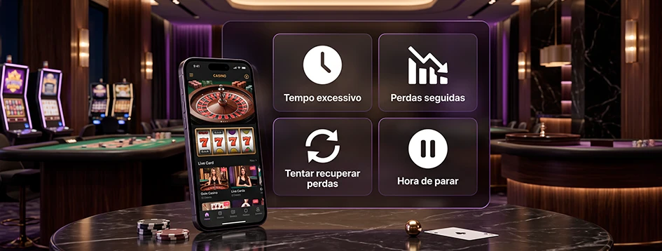 Conheça os sinais de alerta para um cassino online