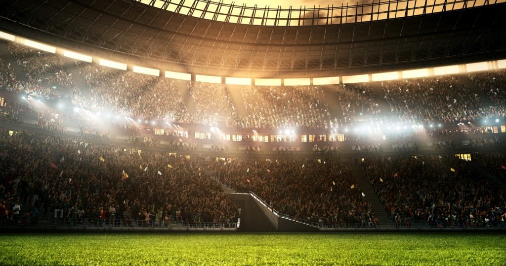 Copa do Brasil: representação de estádio (istock)