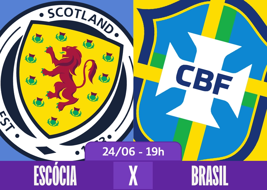 Brasil x Escócia
